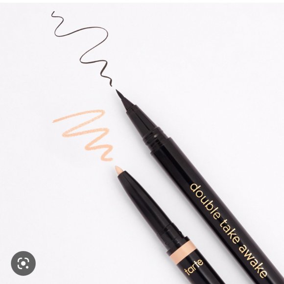 NWT 👁 tarte Double Take Awake Micro Liquid Liner & Brightener - Picture 1 of 7